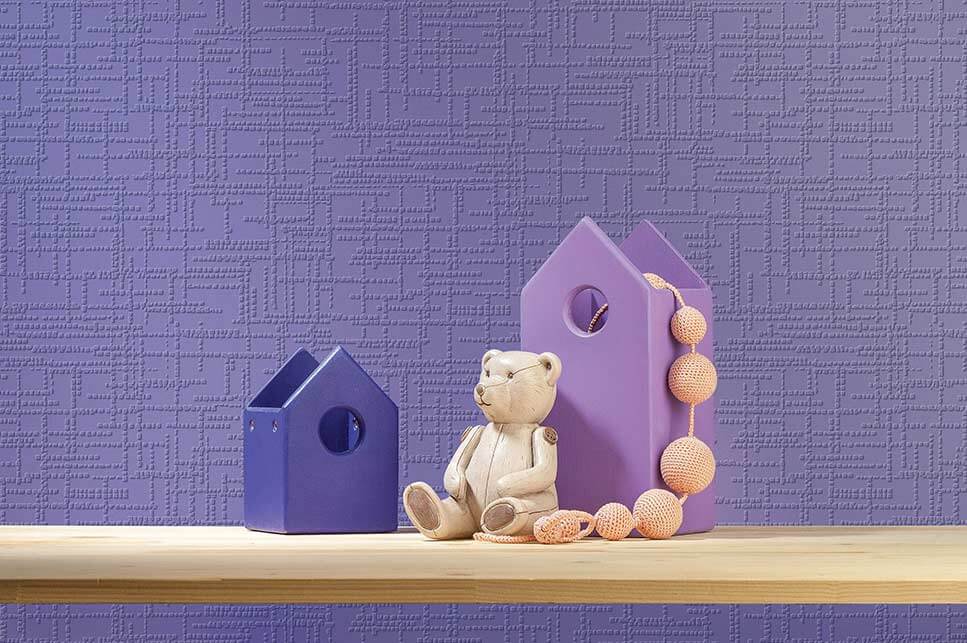 Обои под покраску в детскую комнату