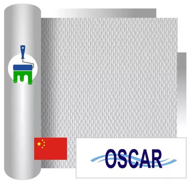 Стеклообои Oscar Рогожка средняя Os1110, 1*25м