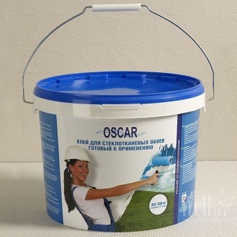 Клей Oscar для стеклообоев латексный, готовый к применению (10 кг до 50 м²)