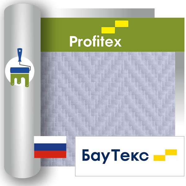 Стеклообои Profitex Р85 Ёлка средняя 155-165г/м2 1х25 м