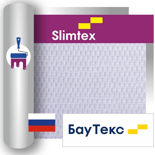 Slimtex Рогожка потолочная 1*25м