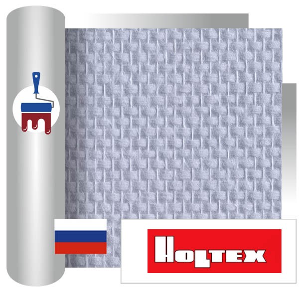 Стеклообои Holtex Рогожка средняя 1*25м