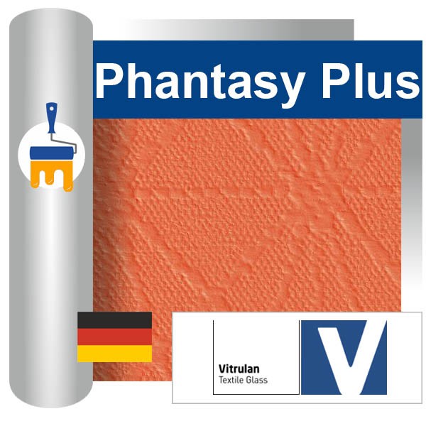 Стеклообои Vitrulan Phantasy Plus 972 Паутина 1*25м