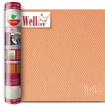 Стеклотканевые обои Wellton Optima Средняя рогожка WO110