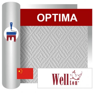 Стеклообои Wellton Optima Ромб WO430, 1*25м