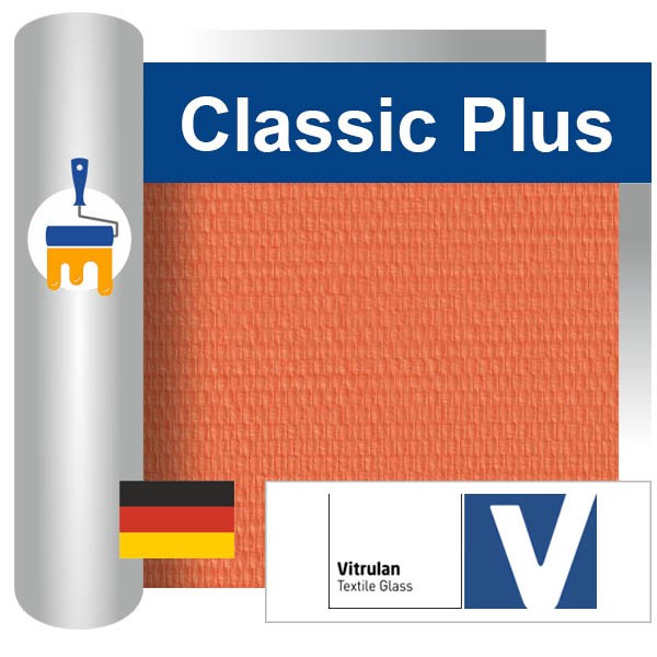 Vitrulan Рогожка мелкая GG 138 PG (238-1b Pigment plus) 1*50м