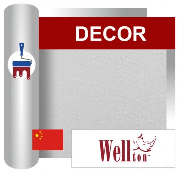 Стеклообои Wellton Decor Волна WD730, 1*12,5м