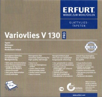 Обои Variovlies V130, 130 г/м²