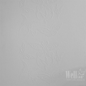 Обои Wellton под покраску WD830 Бабочки