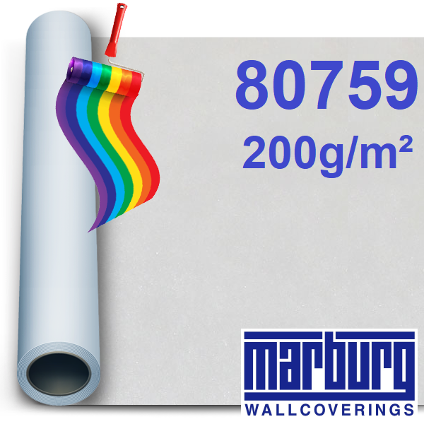Флизелин Marburg 80759 (9797) (гладкие обои под покраску, 200г/м²) 1,06*25м