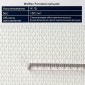 Текстура стеклообоев Баутекс W 18 Рогожка средняя